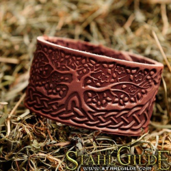 Celtic leather deals bracelet